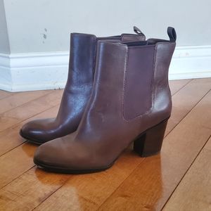 Cole Haan Brown Chelsie Boots in Size 10.5